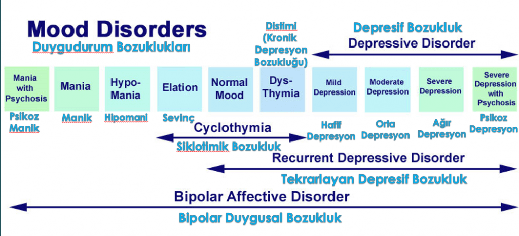 Duygudurum bozukluğu nedir? Çeşitleri nelerdir?